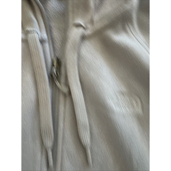 The North Face Polartec Womens Medium Full Zip Hoodie light gray - Picture 3 of 8